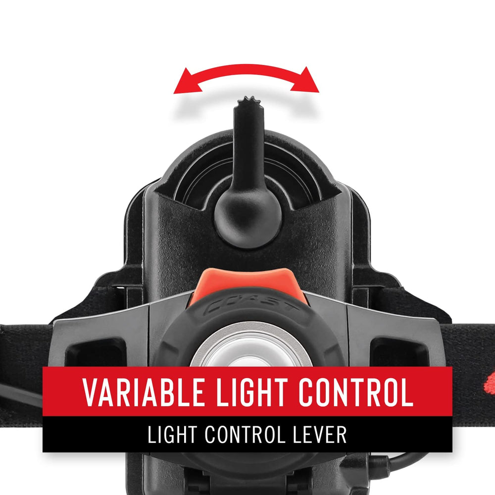 COAST HL7 dimming function lets you tailor brightness for comfort