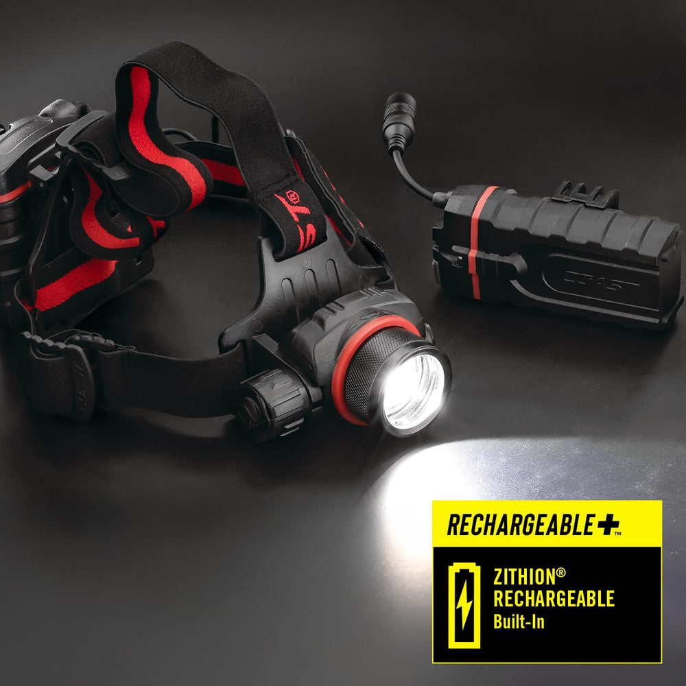Coast HL8R 2000 lumen output for bright outdoor visibility.