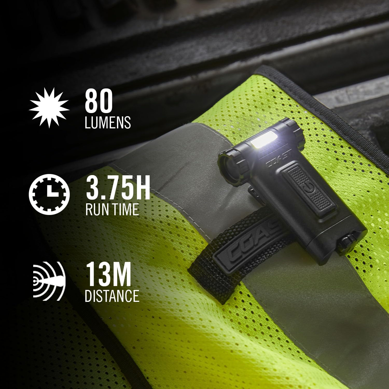 Coast HX4 beam rotation enables precise angle adjustments for focused illumination.