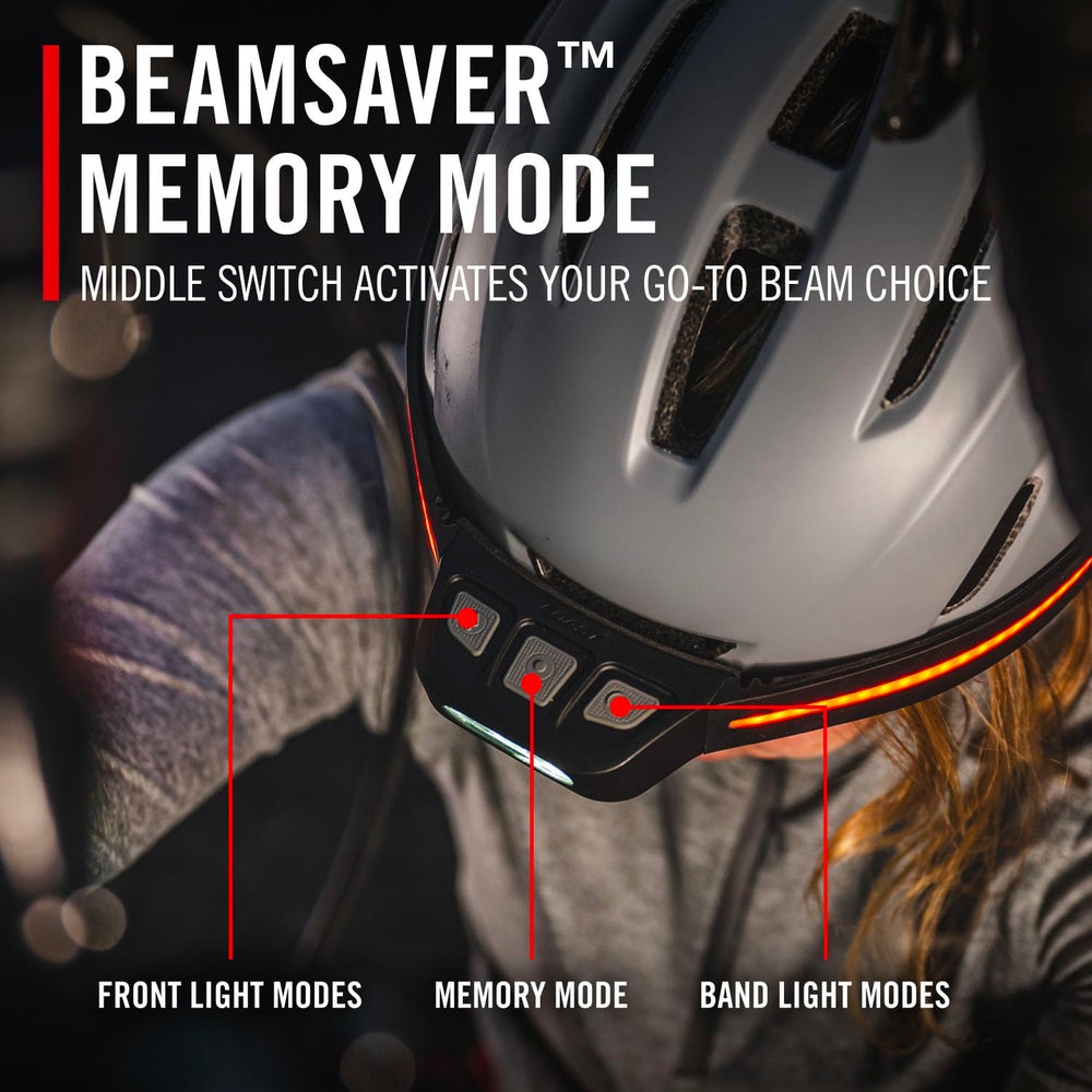 Coast LHS500R memory mode selects your preferred beam with a tap.