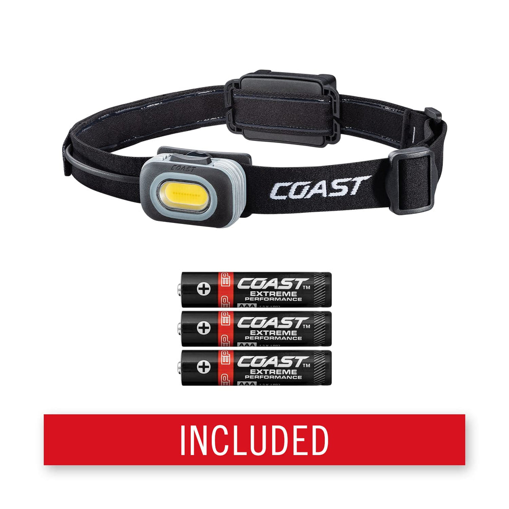 Coast RL10 non-slip head strap securing during activity