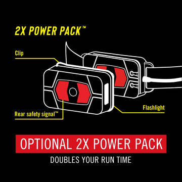 Coast RL20R Rechargeable Plus with booster upgrade for extended runtime