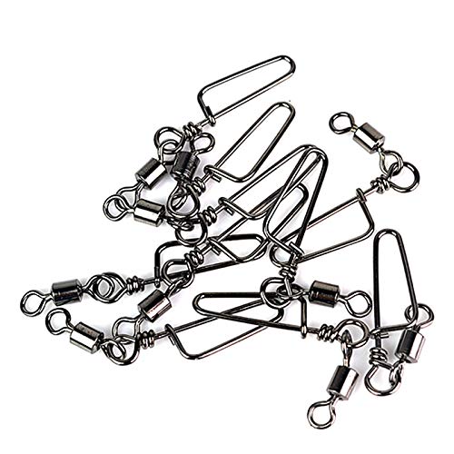 Coastlock swivels 100pcs 145lb set, 4/0 size