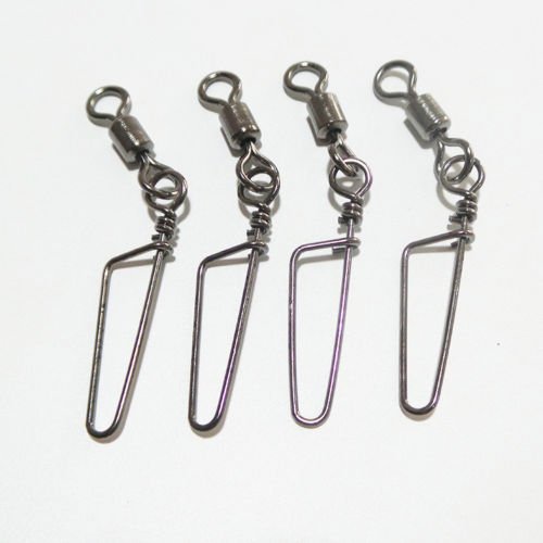 Coastlock swivels showing corrosion, abrasion, and shock resistance