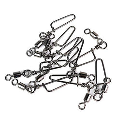 Coastlock swivels 145LB set of 100pcs, copper body with stainless ring