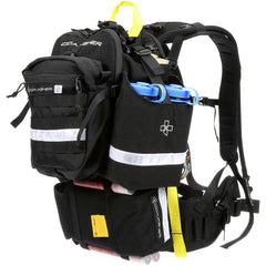 COAXSHER FS-1 Ranger pack front view highlighting ergonomic harness for long shifts