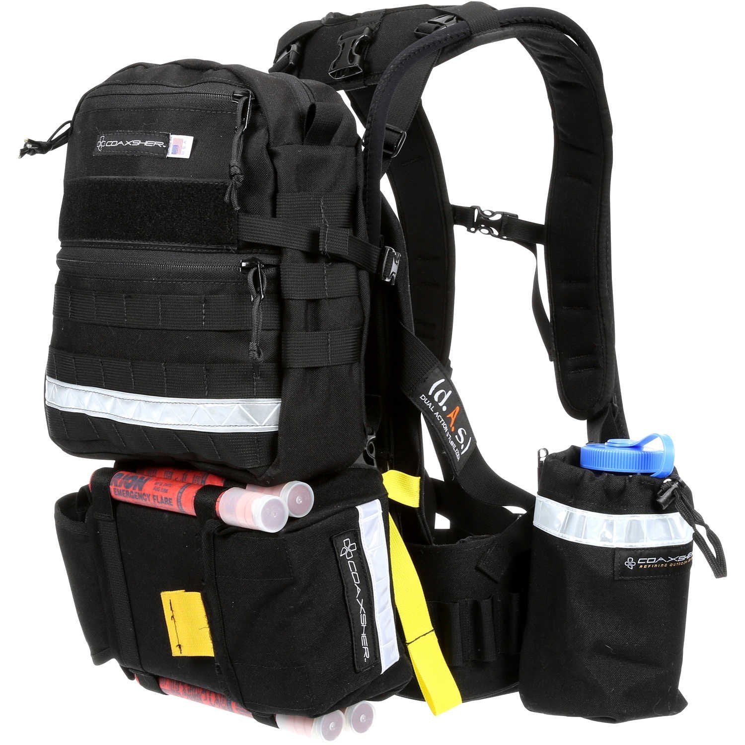 COAXSHER FS-1 Spotter bottle case fits 32 oz or dual 16.9 oz bottles