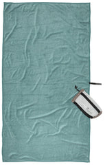 COCOON Eco Trek Towel Nile Green, large size, highly absorbent and quick-drying