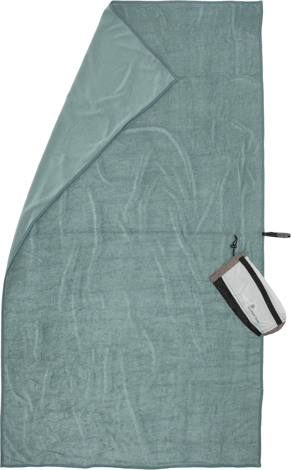 COCOON Eco Trek Towel Nile Green XL high absorbency for fast drying