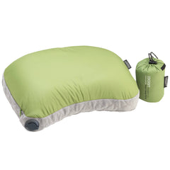 COCOON Premium AirCore hood pillow setup with soft microfiber comfort for travel.