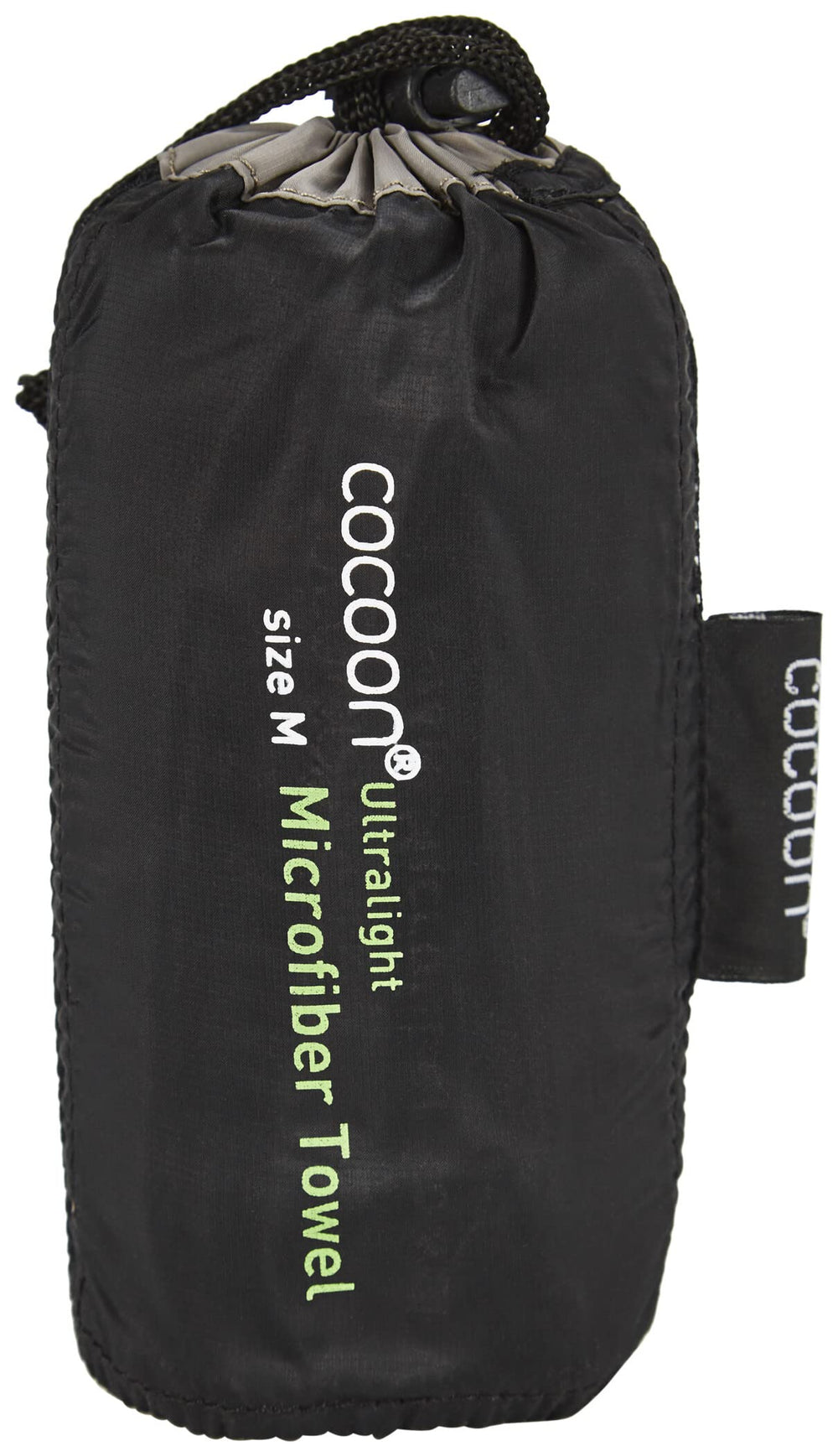 Cocoon Ultralight Microfiber Towel high absorption for fast drying during outdoor adventures.