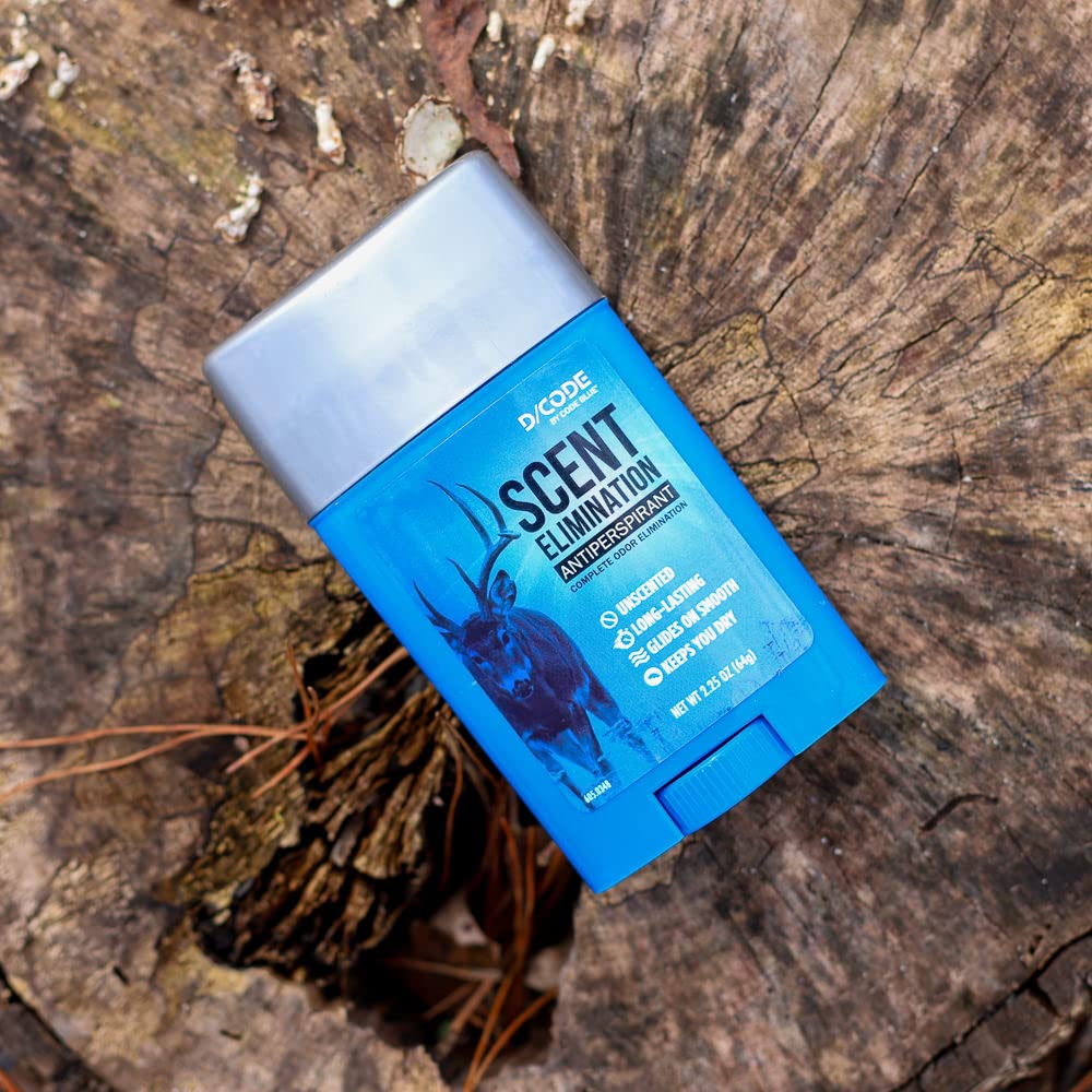 Code Blue application in hand demonstrates easy swipe for dry underarms.