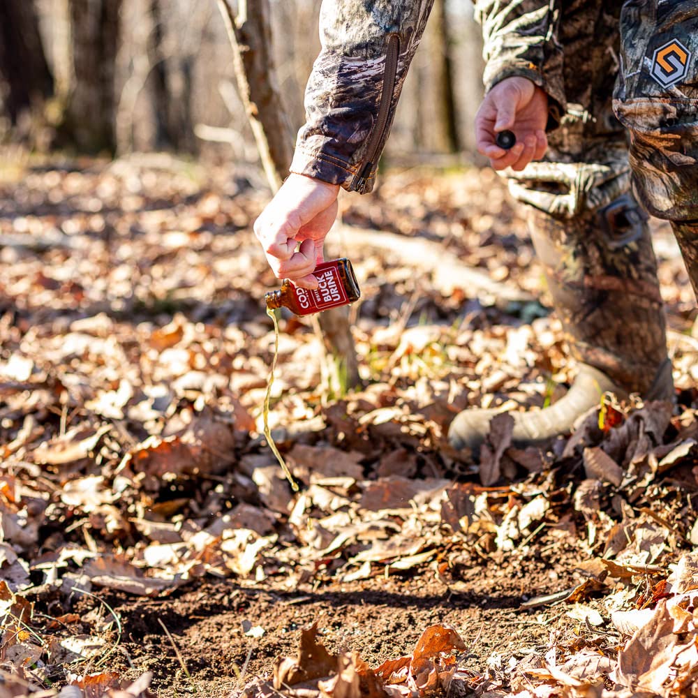 Code Blue Code Red buck urine seasonal strategy aids planning and placement