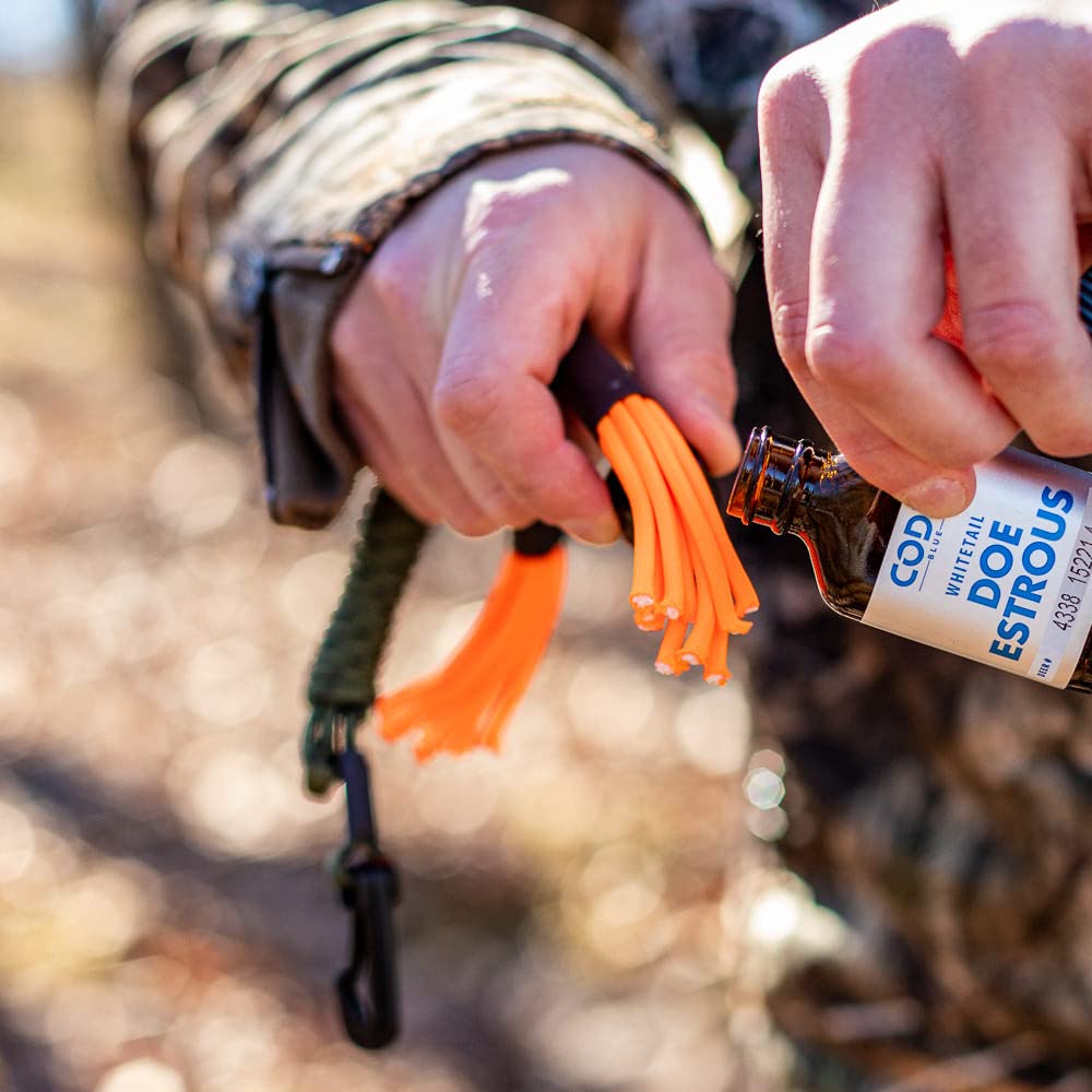 Code Blue doe estrous drag tentacles emit doe scent for lure.