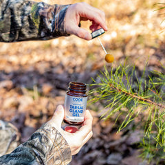 Dauber applicator reduces human odor during application