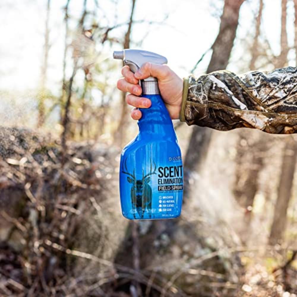 Code Blue packaging with refill bottle for easy reusability.