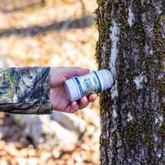 Code Blue pre-orbital gland scent for rub activity in season