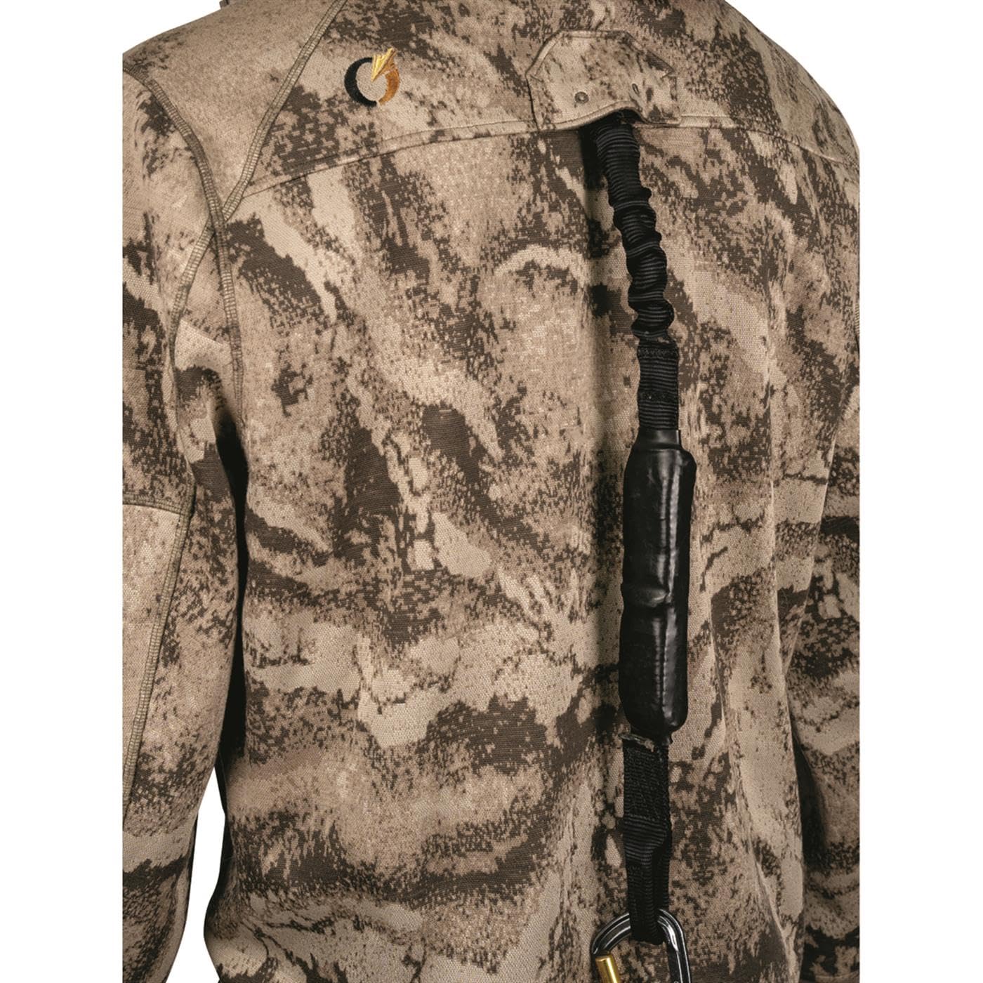 Code Of Silence FareWinds Merino-Flex TecHoodie kangaroo pocket keeps essentials organized.