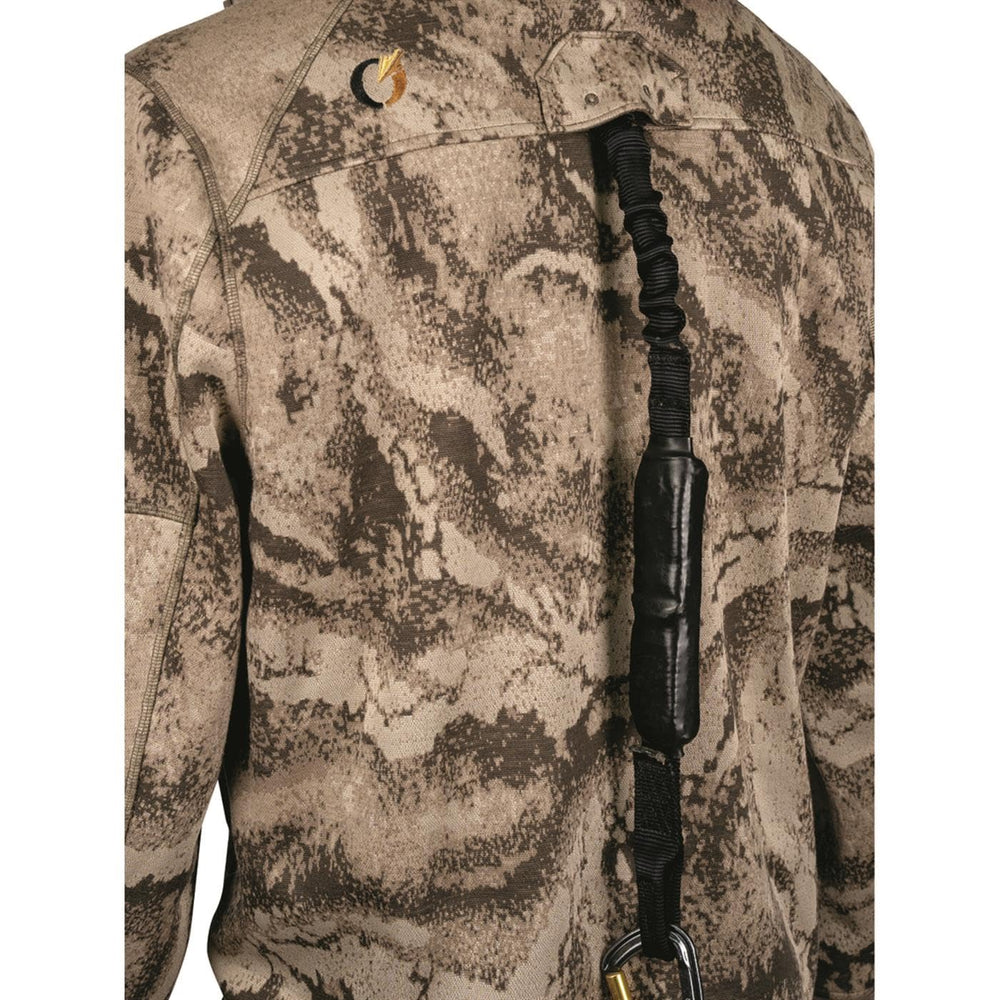 Code Of Silence FareWinds Merino-Flex TecHoodie kangaroo pocket keeps essentials organized.