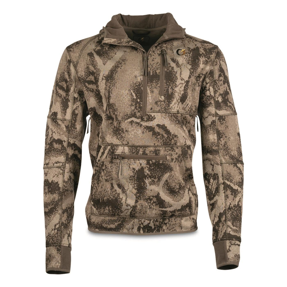 Code Of Silence FareWinds Merino-Flex TecHoodie sleeve cuffs deliver comfort with stretch.