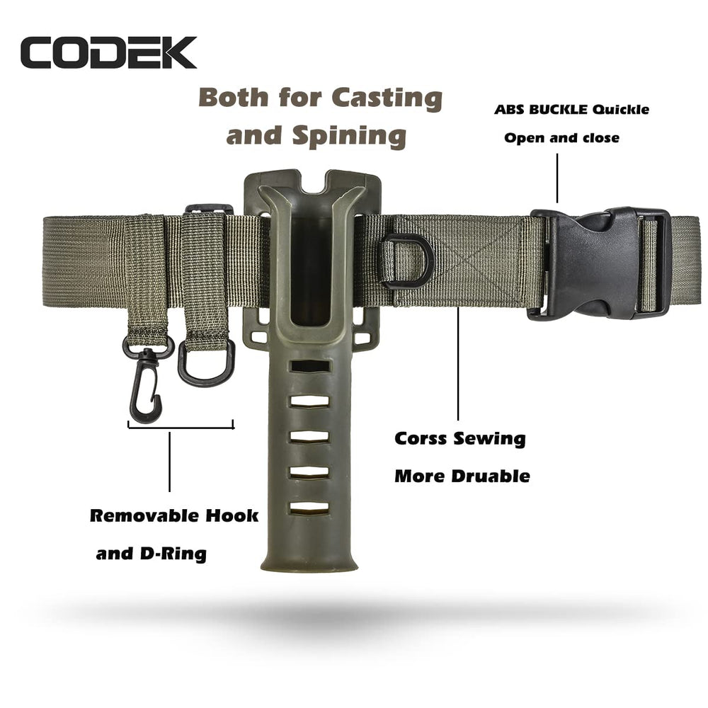 CODEK rod holder insert showing 19cm height and 3.5cm diameter
