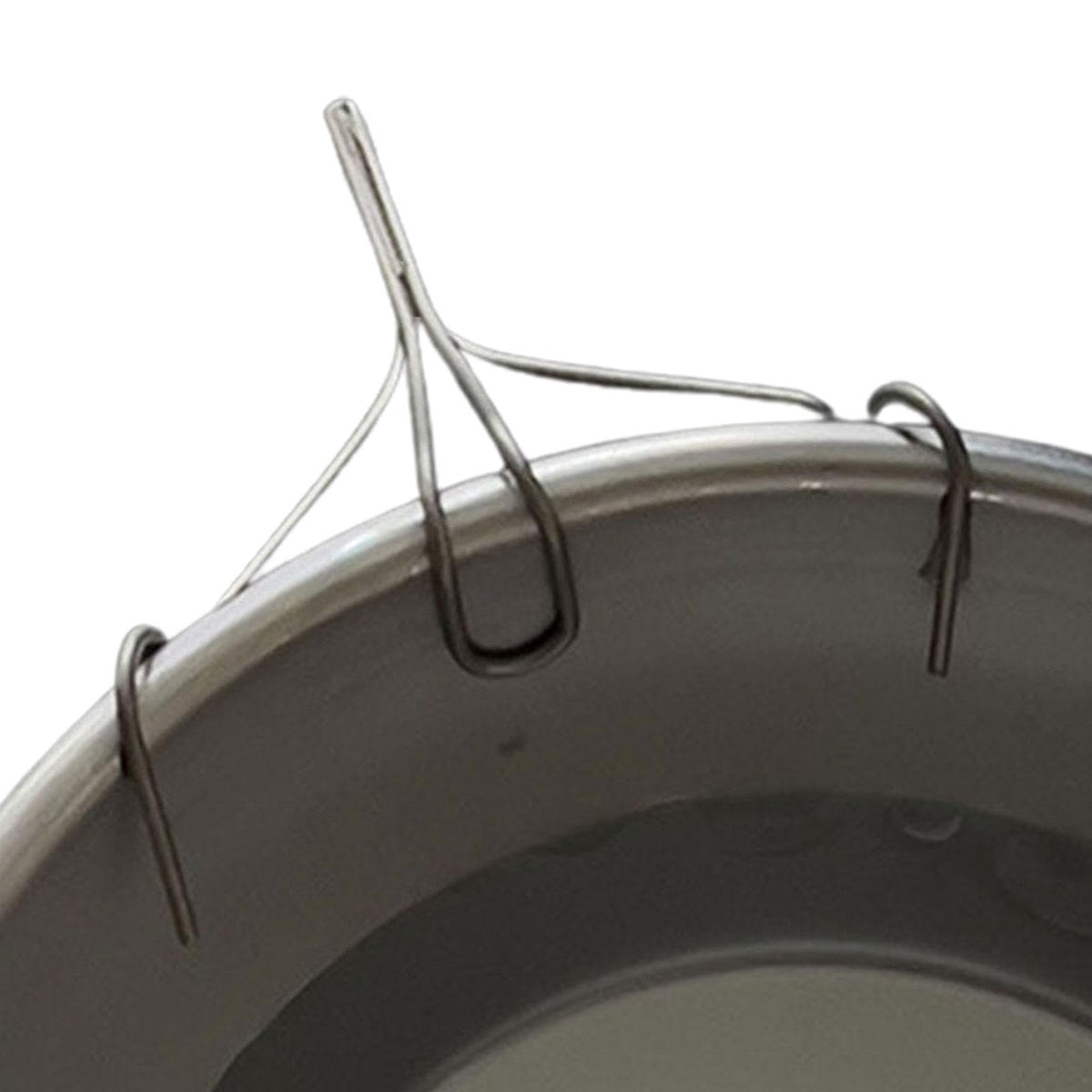 Coffee Drip Spout edge attachment shows secure cup mounting for outdoor brews.