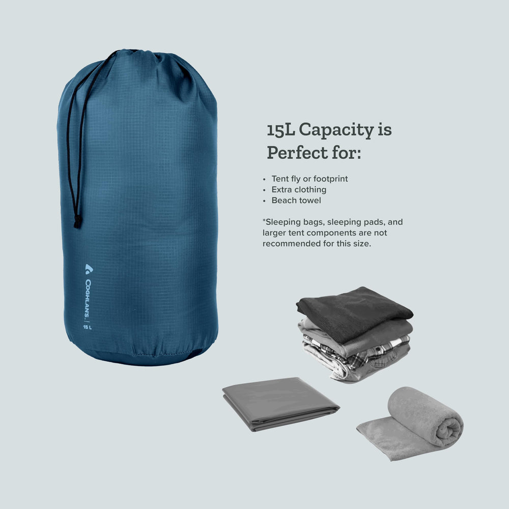 Coghlan's Stuff Sack keeps clothes and tools organized during travel