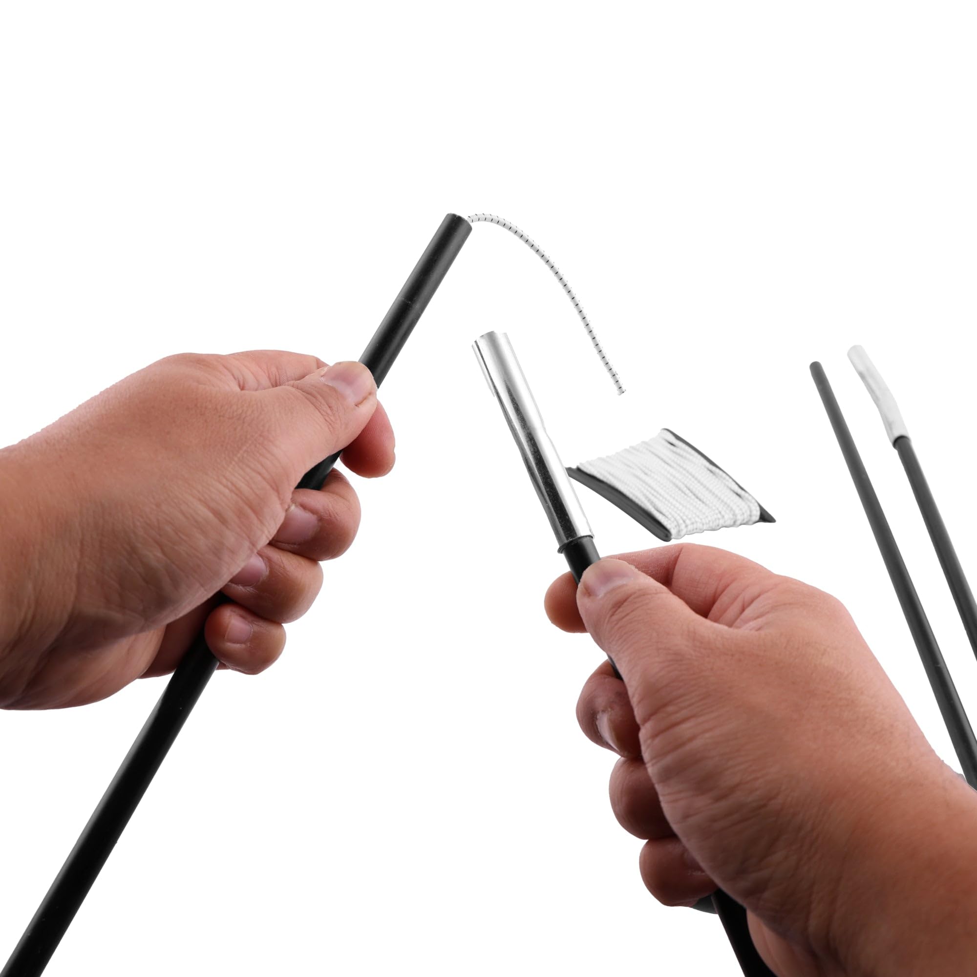 Coghlan's 18 ft cord supports multiple tent poles on camping trips.