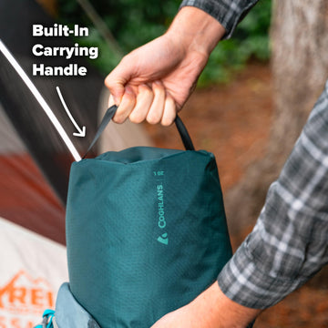 Coghlan's haul handle offers quick grab at campsite