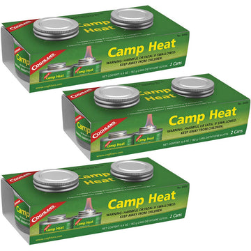 Coghlan's 450 Camp Heat pack shot; ready for camping meals