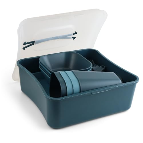 Coghlan's cups for camping, BPA-free and dishwasher safe for quick cleaning.