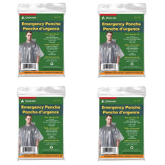 Coghlan's 9173 hooded emergency poncho keeps you dry in rain