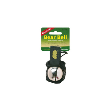Coghlan's Bear Bell 425, magnet stops ringing for quiet moments on trail.