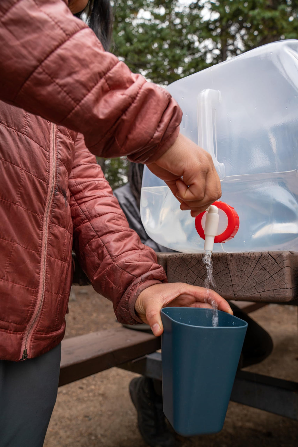 Coghlan's BPA-free food-grade water container emphasizes safe hydration