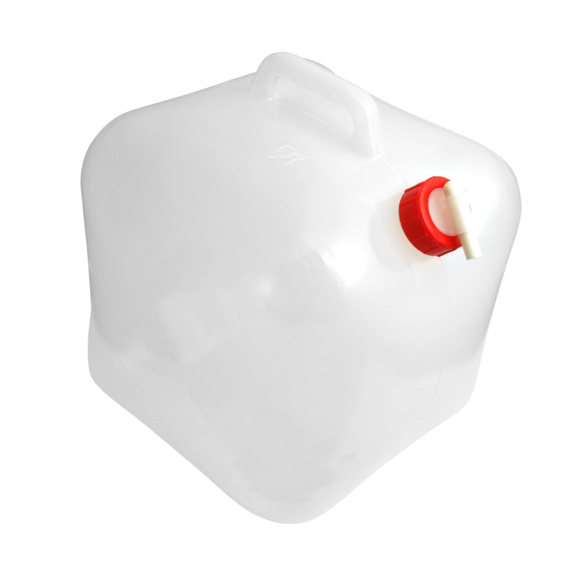 Coghlan's collapsible 5-gallon water container ready for camping hydration