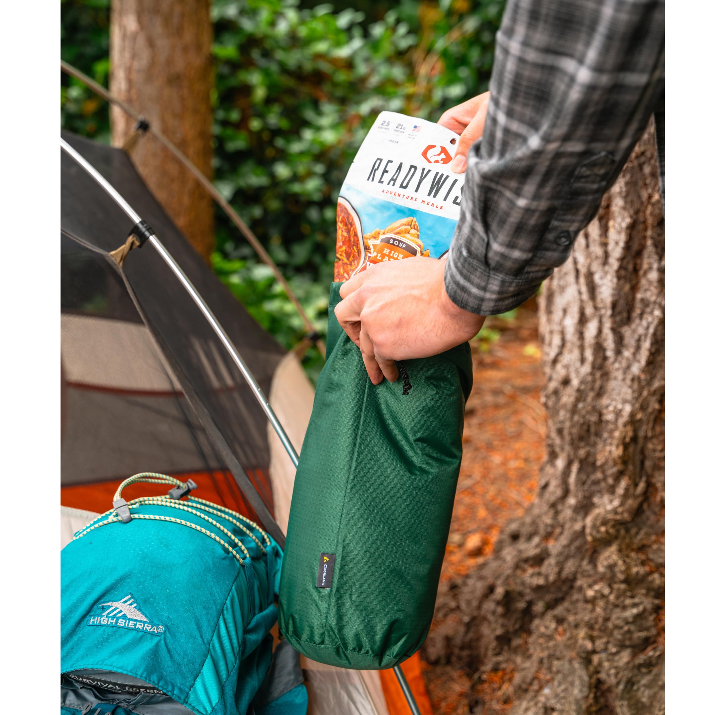 Coghlan's ditty bags with drawstring closures for quick, secure access.