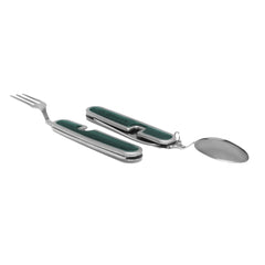 Coghlan's Folding Cutlery Set spoon: lightweight scoop for camp dinners.