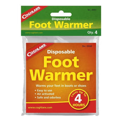 Coghlan's air-activated foot warmers delivering steady outdoor warmth