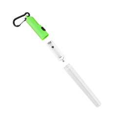 Coghlan's LED Lightstick Green illuminated beam supports easy campsite navigation.