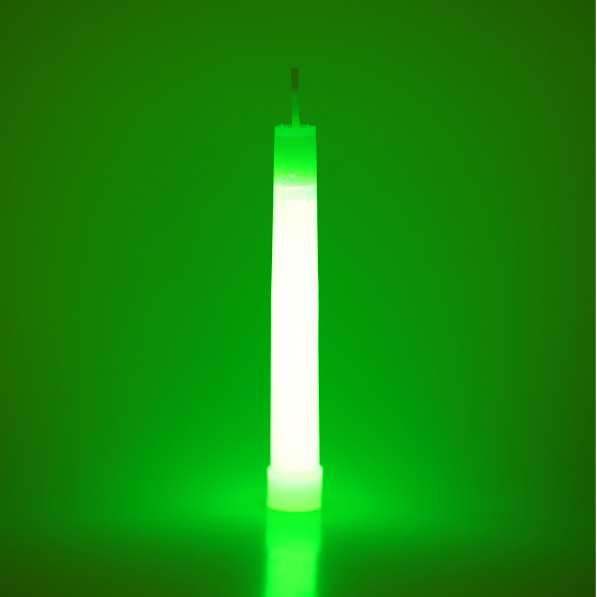 Coghlan's Lightsticks glow up to 12 hours with bright green light at night.