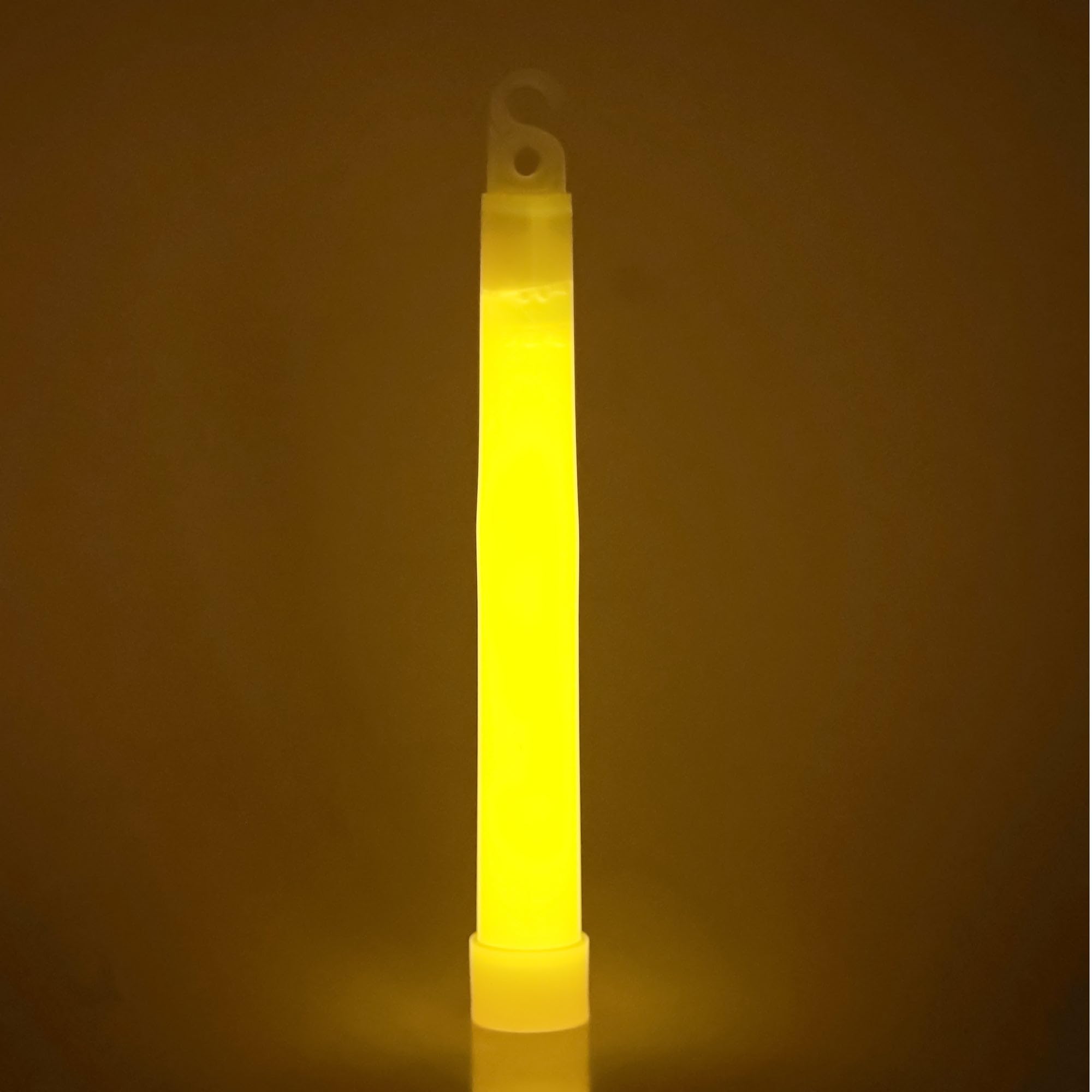 Coghlan's yellow glow sticks in campsite use for signaling and visibility.
