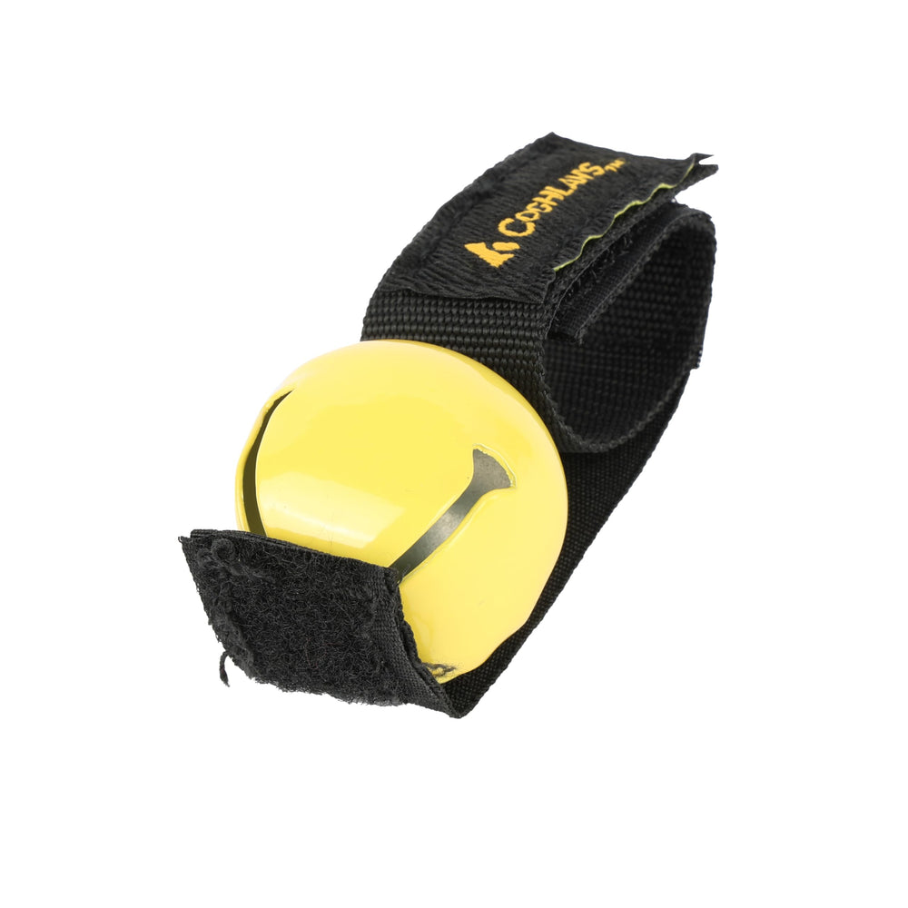 Coghlan's Magnetic Bear Bell on strap for alerting wildlife during hikes
