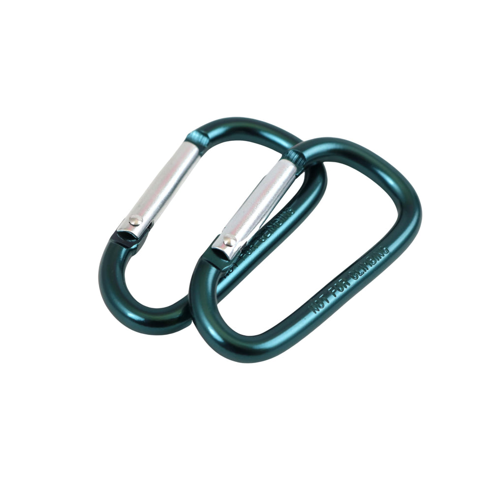Coghlan's mini carabiner 6mm belt attachment secures keys and small gear during hikes.