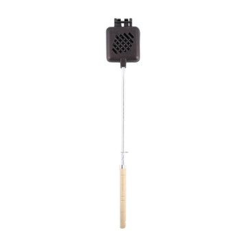 Coghlan's pre-seasoned broiler with removable handles for easy packing.