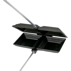 Coghlan's pre-seasoned cast iron surface ensures even heating during camp meals.