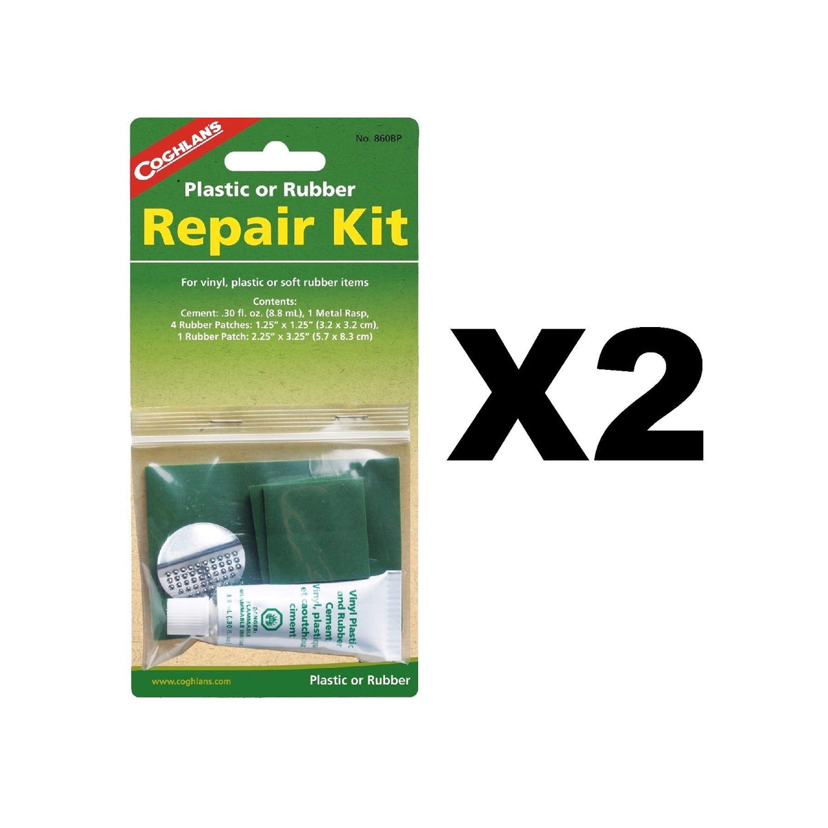 Coghlan's repair kit cement for quick, reliable fixes on gear and equipment