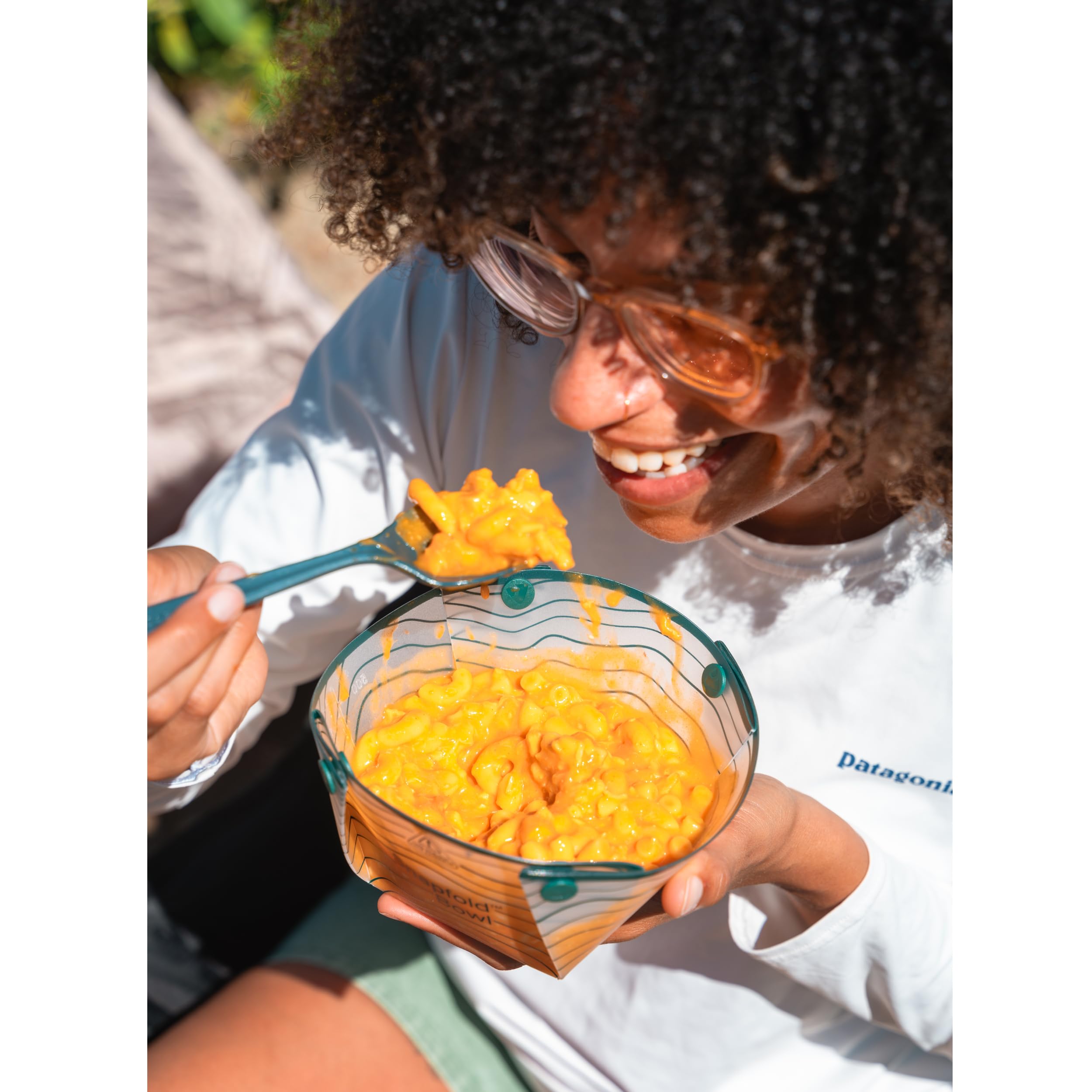 Coghlan's Snapfold Bowls feature built-in measurements for easy portioning.