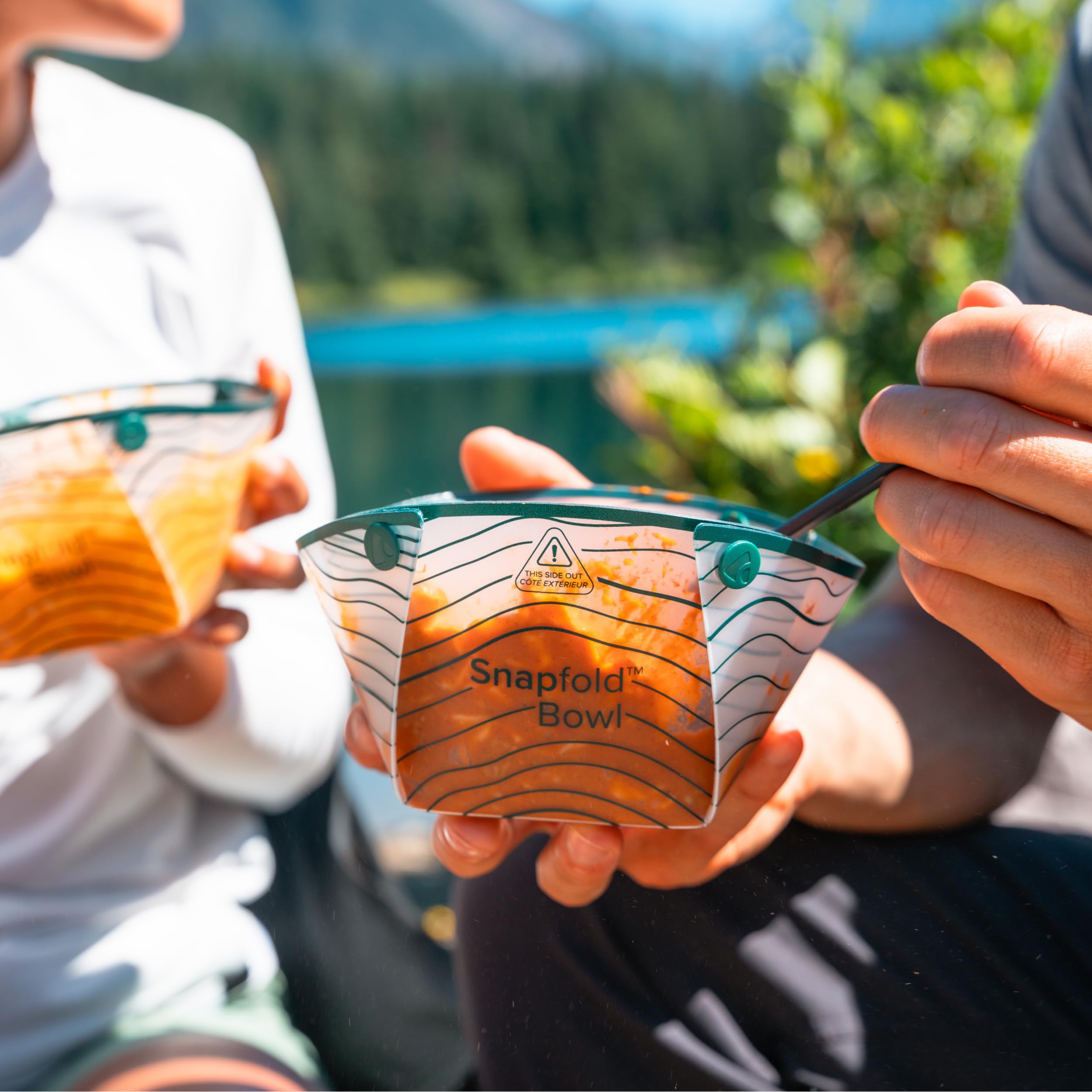 Coghlan's Snapfold Bowls save space in your drawer or bag.