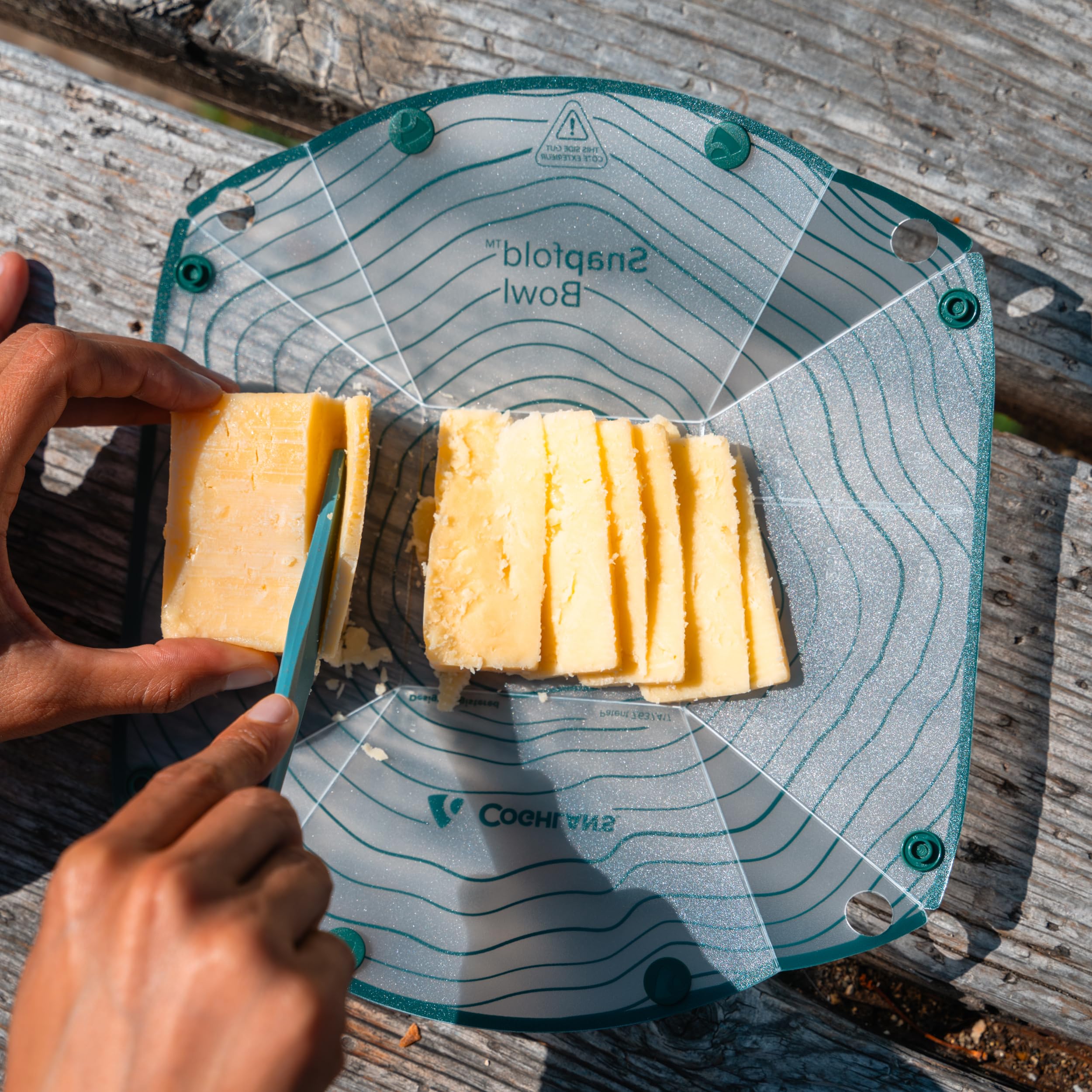 Coghlan's Snapfold Bowls are dishwasher-safe and BPA-free for simple cleanup.