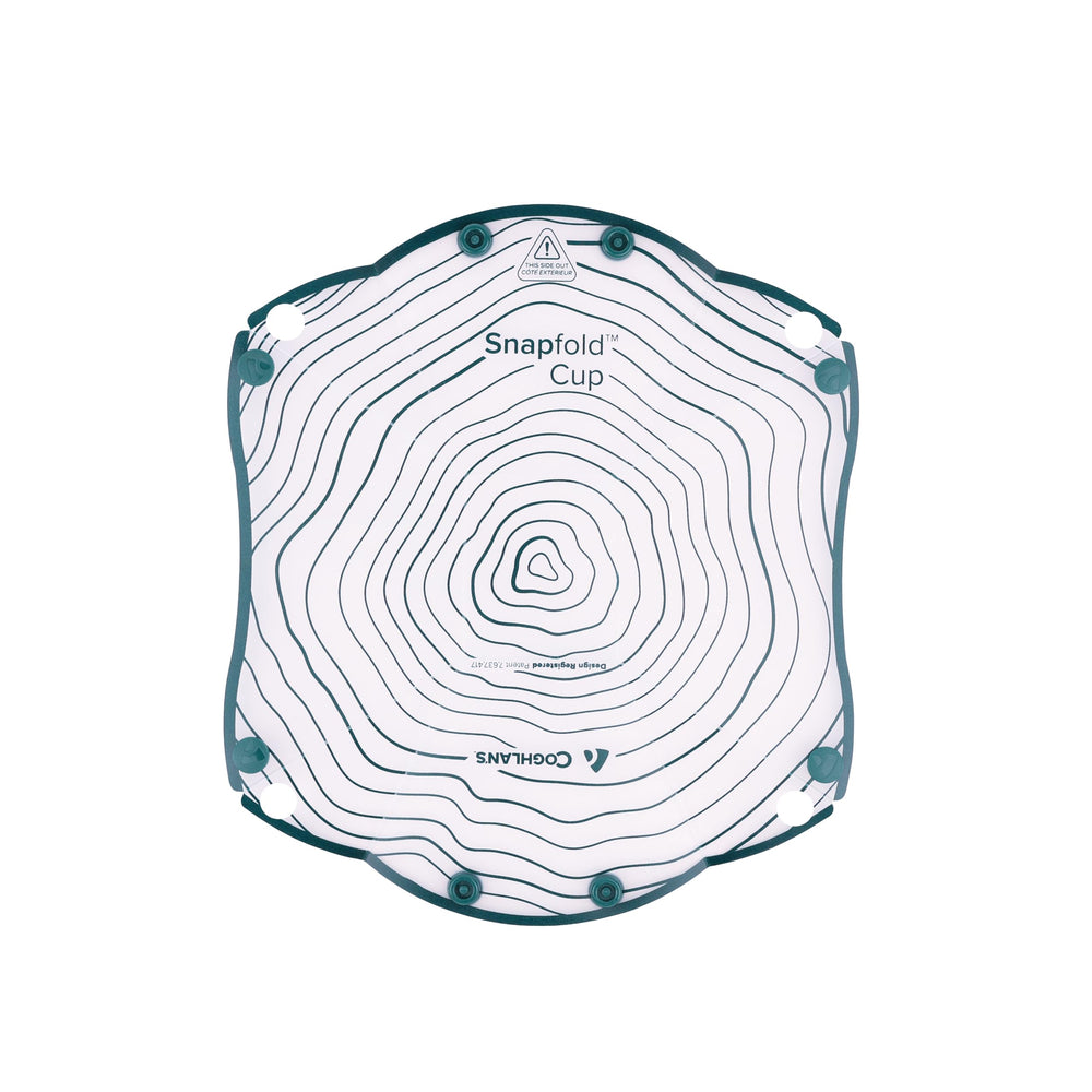 Coghlan's Snapfold Solo Pack cup stays leakproof on hikes.